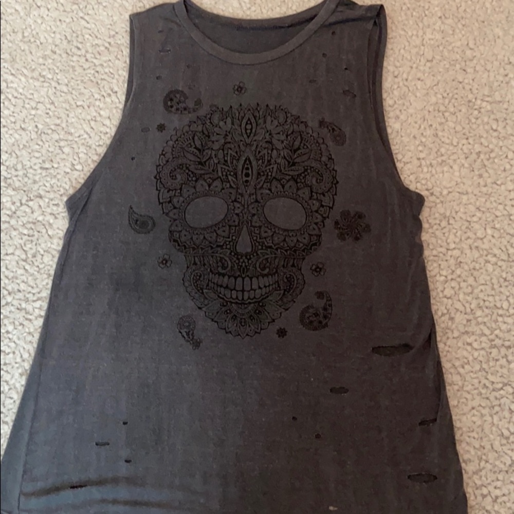 Skeleton Tank Top